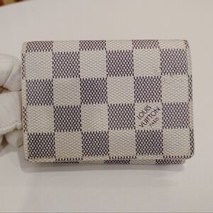 Louis Vuitton Damier Azur Canvas Card Holder